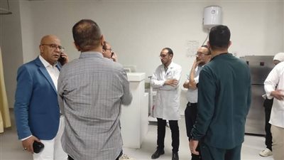 رئيسي الإدارة المركزية للطب العلاجي يتفقدان مستشفي نجع حمادي العام