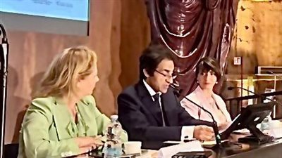 بسام راضي يروج لافتتاح المتحف المصري من استاد 