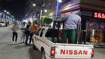 إزالة 63 اشغال وتحرير 9 محاضر ومصادرة مكبرات الصوت بالمنوفية 