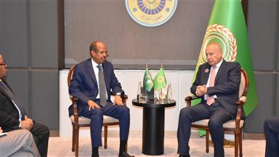 أبو الغيط يلتقي رئيس مفوضية الاتحاد الأفريقي على هامش قمة بغداد 