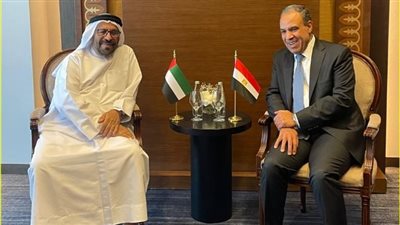 وزير الخارجية يعقد لقاءً مع وزير الدولة الإماراتي