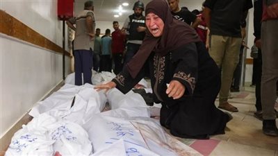 استشهاد 7 فلسطينيين إثر استهداف مسيرة إسرائيلية مجموعة من المواطنين بخان يونس 