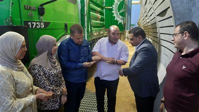 محافظ الجيزة: استلام 110 آلاف طن قمح بالصوامع والشون حتى الآن
