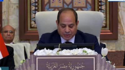 السيسي: الحرب الإسرائيلية لم ترحم شيخًا أو طفلًا وتتحدى كل القوانين والأعراف الدولية