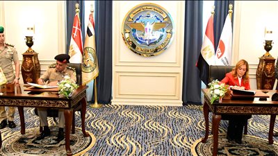 الأكاديمية العسكرية المصرية توقع بروتوكول تعاون مع الوطنية لتدريب وتأهيل الشباب