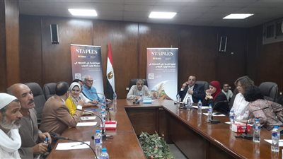 وفد Staplse يزور الغرفة التجارية بالفيوم لتعزيز «صمود توريد الحبوب» بدول المتوسط