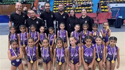 صيد الدقى يحرز مراكز متميزة فى بطولة الجمهورية للجمباز الفنى  