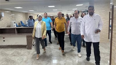 فريق الإدارة المركزية للطب العلاجي يتفقد مستشفيات قنا 