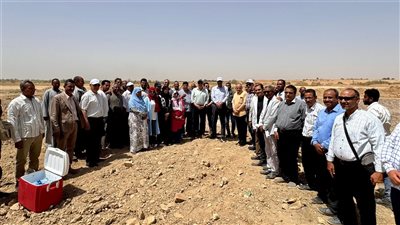 وزير الري يتفقد مشروعات الموارد المائية بمحافظة أسوان