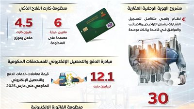 المركز الإعلامي للوزراء : منصة مصر الرقمية تخدم 9 ملايين مواطن