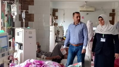 وكيل صحة البحيرة يتفقد مستشفى أبو المطامير المركزي 