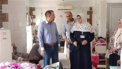 وكيل صحة البحيرة يتفقد مستشفى أبوالمطامير المركزي