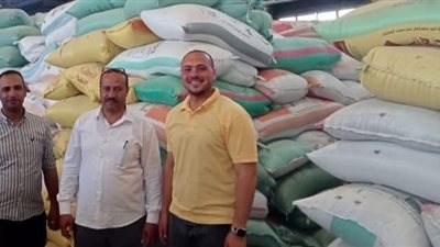 ضبط 10178 كيلو قمح داخل محلات اعلاف تستخدم بالأغراض غير المخصصة بالبحيرة