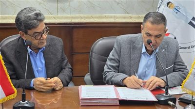 الخدمات البيطرية توقع بروتوكول تعاون مع «الأطباء البيطريين» للنهوض بالثروة الحيوانية