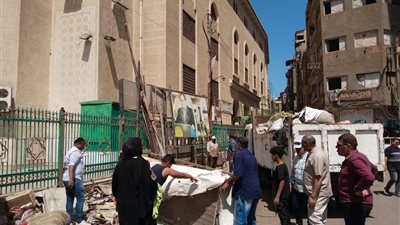 محافظ الدقهلية يقرر إزالة منفذ بيع الخضروات بالشيخ حسانين