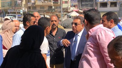 محافظ الدقهلية يوجه برفع الإشغالات أمام السوق المطور بطلخا