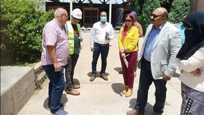 رئيس مياه القناة يتفقد محطة رفع الصرف الصحى الرئيسية بأبو عطوة بالإسماعيلية 