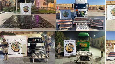 نشاط مكثف لقوات حرس الحدود على كل الاتجاهات الاستراتيجية للدولة