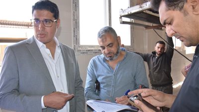  سحب 22 قطعة أرض بالمنطقة الصناعية بجمصة