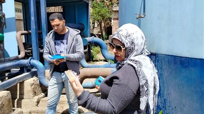 صحة الدقهلية تتفقد 9 الاف خزان  مياه في المنشآت العامة