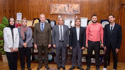 رئيس جامعة طنطا يبحث مع  وكيل وزارة الشباب سبل التعاون المشترك