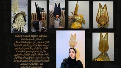 إبداعات طلاب آداب حلوان في مشروعات تصميم الأزياء المسرحية
