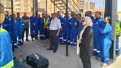 مياه القناة: تنفيذ دورات تدريبية في مجال السلامة والصحة المهنية
