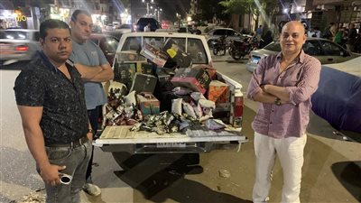 ضبط 2700 عبوة سلع غذائية منتهية الصلاحية بالفيوم 