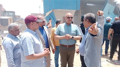 حملة مكبرة لإزالة التعديات على الأراضي الزراعية بالقليوبية بالتنسيق مع الأجهزة التنفيذية