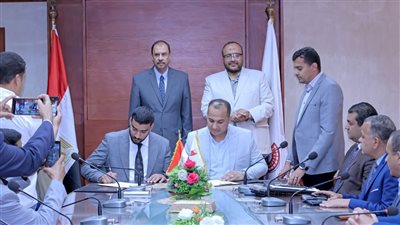 توقيع 5 بروتوكولات تعاون لاستغلال أصول غير مستغلة بشركة مياه سوهاج