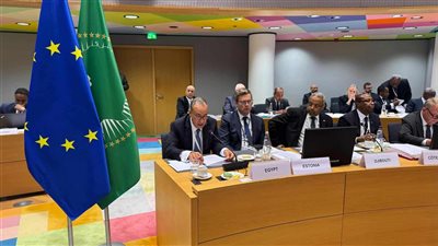 وزير الخارجية يلقي كلمة مصر في الاجتماع الوزاري الإفريقي الأوروبي