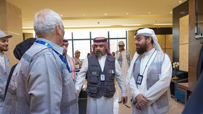 استقبال حافل من شركة الطوافة السعودية لطلائع حجاج المستوى الاقتصادي المصريين