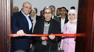 افتتاح وحدة مناهضة العنف ضد المرأة بجامعة بني سويف التكنولوجية 