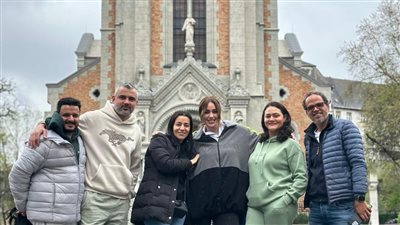 عُبيدة أمير تنتهي من تصوير كليبين في بودابست وعرضهما خلال أيام