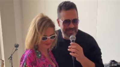 ماجد المصري زوج يسرا في 