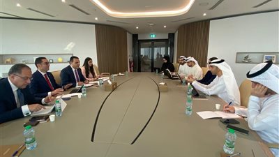 وزير الاستثمار يستعرض تطورات المفاوضات الخاصة باتفاق الشراكة الاستراتيجية مع الإمارات