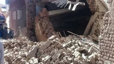 بلا إصابات..  انهيار جزئى لمنزل قديم فى مصر القديمة