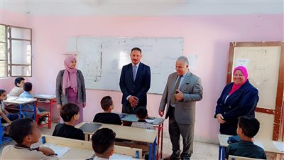 مدير الرقابة والتفتيش بوزارة التربية والتعليم يتفقد مدارس الفيوم 