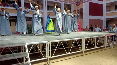 ثقافة المنيا تطلق فعاليات المسرح المتنقل ببني عبيد