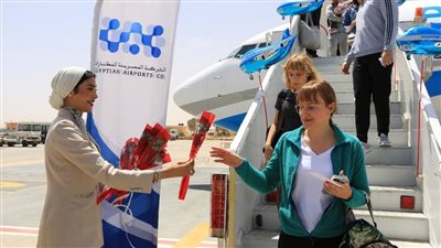 مطار مرسى مطروح الدولي يستقبل أولى الرحلات السياحية القادمة من بولندا