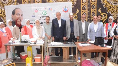 محافظ الغربية يشهد انطلاق أكبر قافلة طبية خدمية
