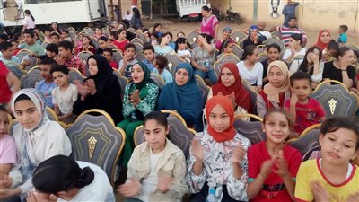 المسرح المتنقل يقدم عروضه في منهرى الجديدة بالمنيا ضمن قوافل قصور الثقافة