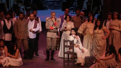 جمهور الأوبرا يشهد نهاية حب كارمن على المسرح الكبير