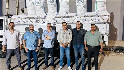 ضبط 10700 كيلو دقيق مدعم قبل تهريبه بالفيوم 