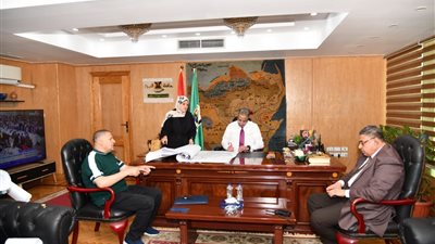 محافظ الفيوم يعتمد المخطط التفصيلى لقرية 