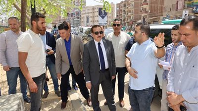 محافظ المنوفية يتفقد السوق الحضاري الجديد بمنطقة سيدي خميس 