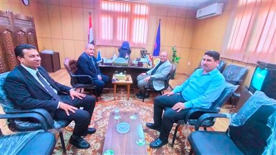 زراعة البحيرة تستقبل مدير عام الهيئة العامة للإصلاح الزراعى الجديد