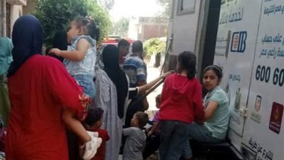 قافلة طبية بقريتى الربدان وأبو السحما بشبراخيت فى البحيرة