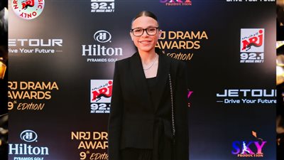 أمينة وليد مصطفى خلال حفل كأس إنرجي للدراما: سنكمل وصية والدي بكل إخلاص