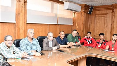 جامعة قناة السويس تحتفي باالفائزين بالمراكز الأولى على مستوى الجامعات المصرية